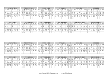 2026 Calendar Computer Monitor Calendar