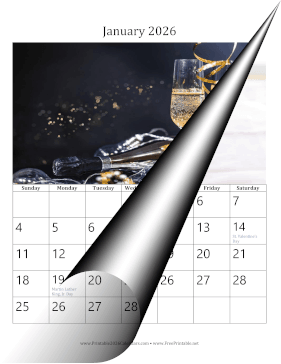 2026 Calendar with Photos Calendar