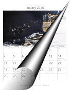 2026 Calendar with Photos