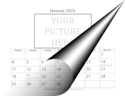 2026 3x5-inch  Picture Calendar