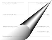2026 Weekly Calendar